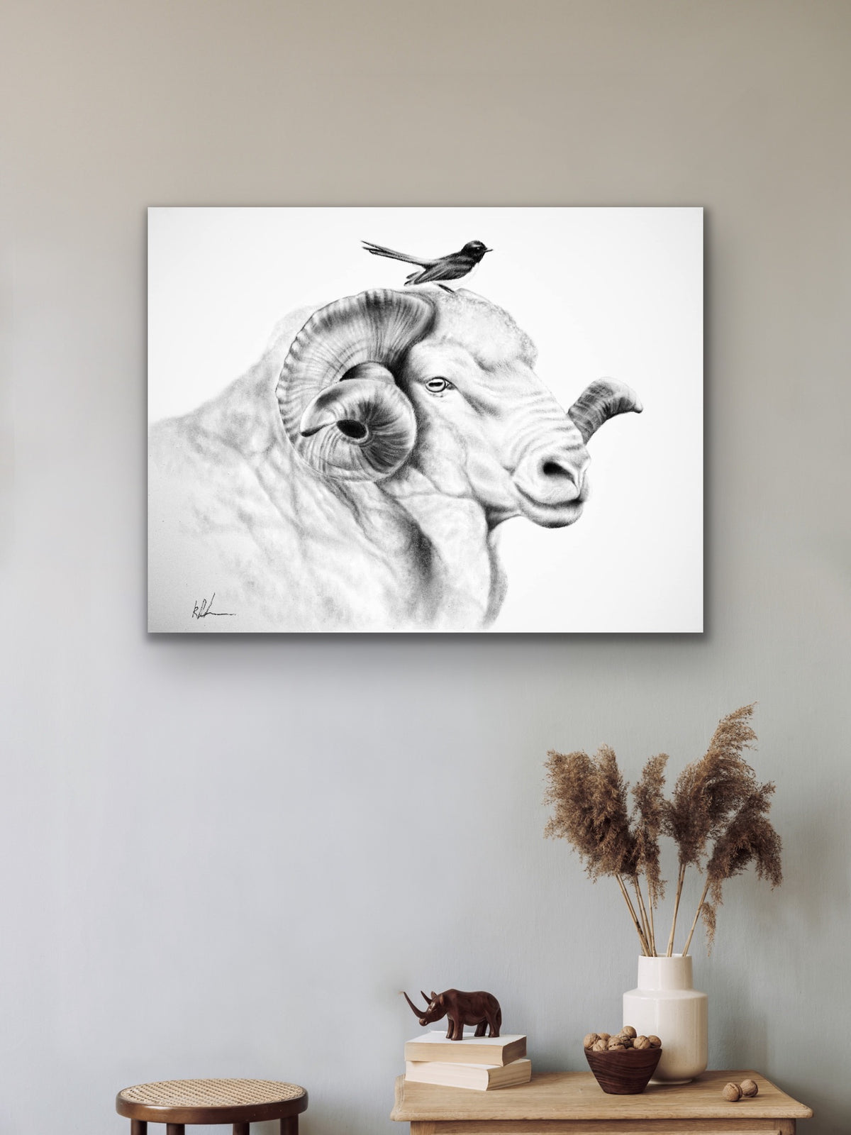 Stretched prints Sheep 🐑