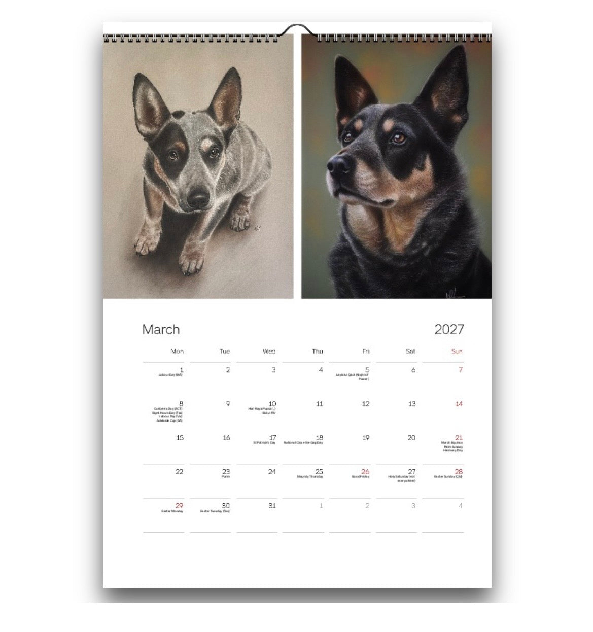 Kay Davidson ART 2027 calendars