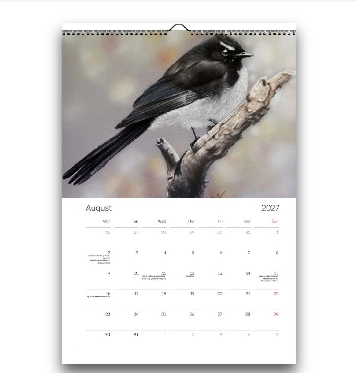 Kay Davidson ART 2027 calendars