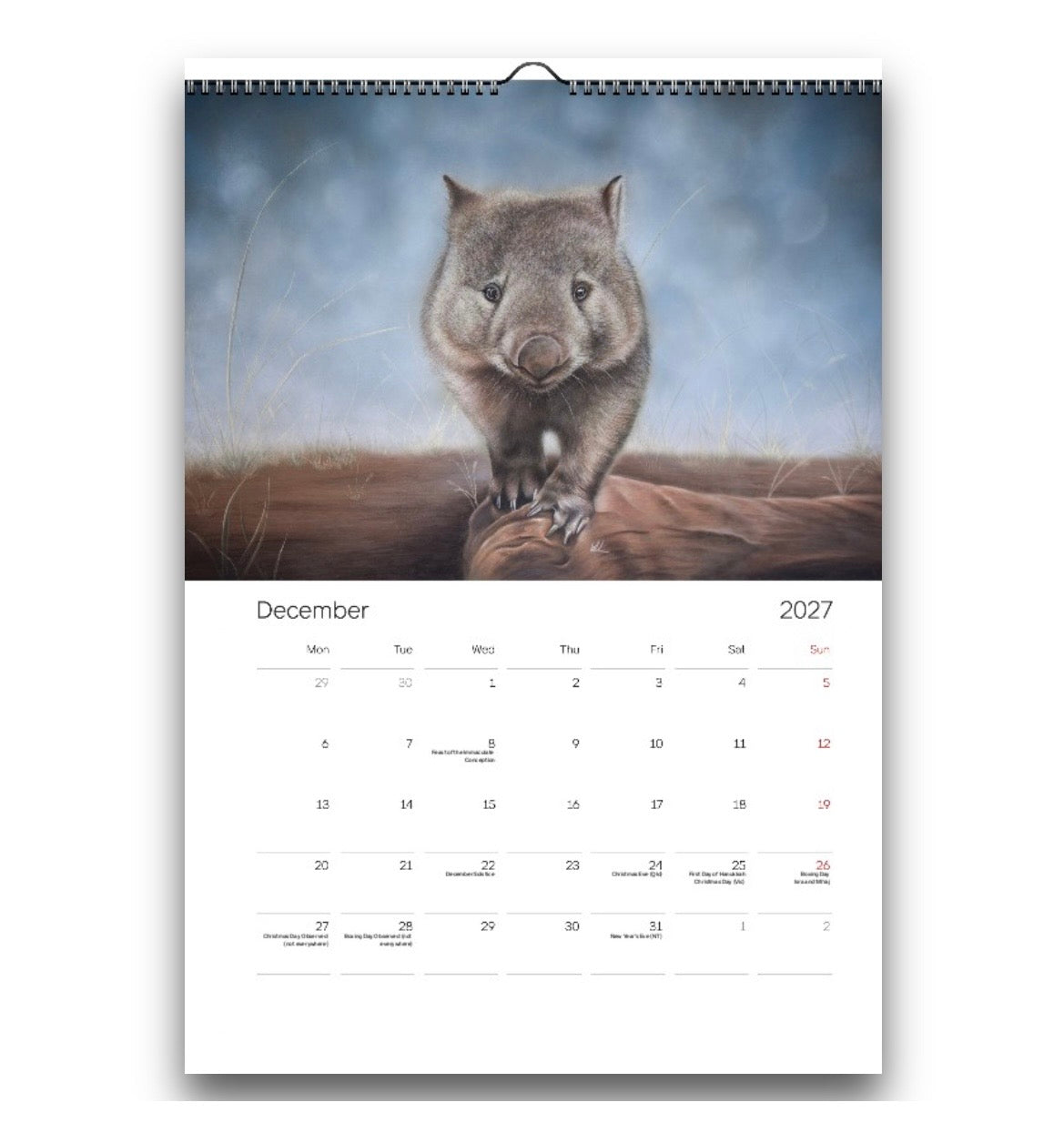 Kay Davidson ART 2027 calendars