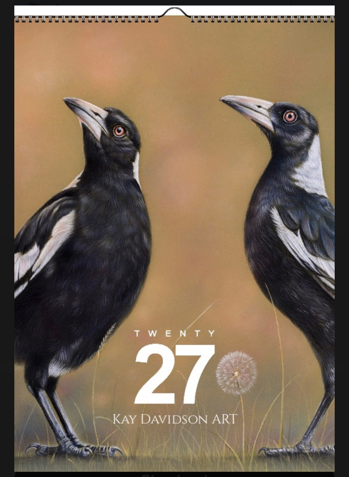 Limited edition 2027 bird calendar