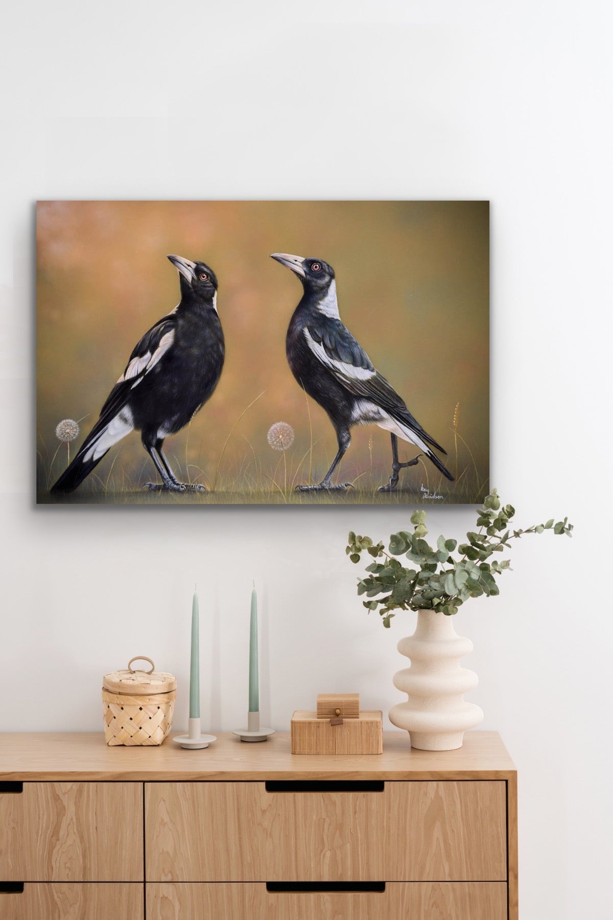 Peas and carrots - Stretched Canvas Print