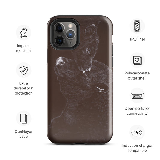 daddys boy fine art print on phone case