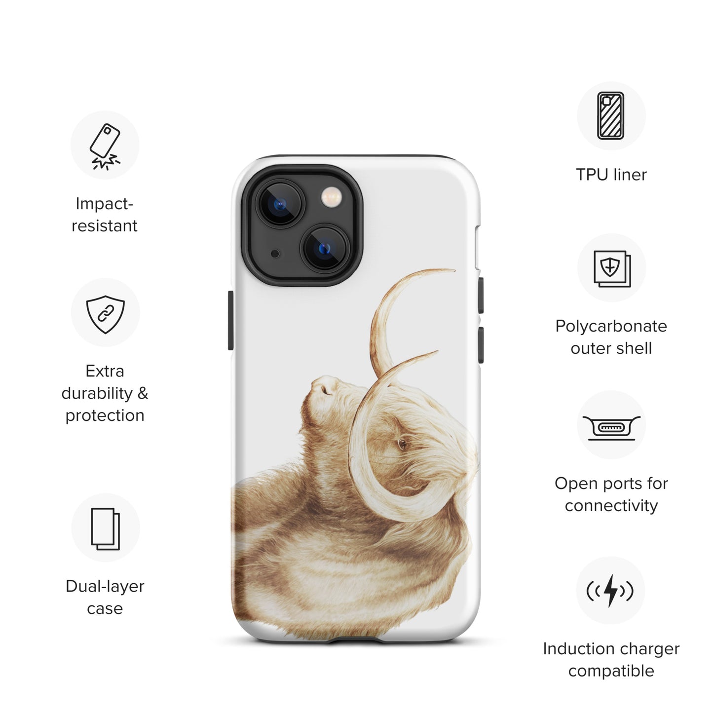 Highland cappuccino Tough Case for iPhone®